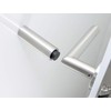 PHOS Design Wall Door Stopper with Rubber Buffers, Diameter 25