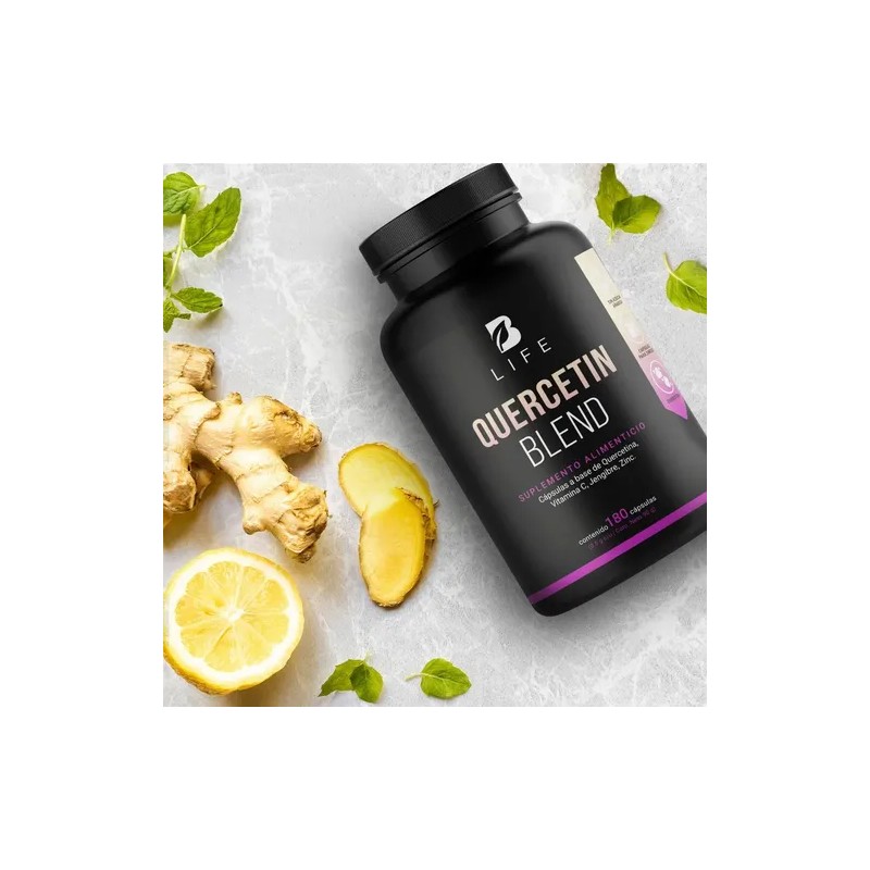 Quercetina D 180 Cáps Con Vitamina C Quercetin Blend B