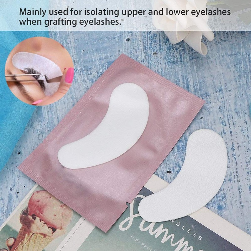Eyelash Extension Pad, 50 Pieces Under Eye Pads Pure Natural