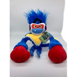 The Croods 2 Everything at the Beginning Various Plush Figures 24-30 cm, Movie 2021 Original Cuddly Toy Plush Figure, Eep Crood Creepo Monkey Belt and Sash Sloth Chunky Tiger, Plush Toy Stuffed Toy