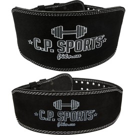 C.P. Sports Training Belt, Weight Lifting Belt Men – Women – Extra Wide and Standard Black and Red Strength Sports, Bodybuilding, Fitness – High Quality Durable and Soft Amara
