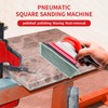 DATOUBOSS Random Orbit Sander Square Pneumatic Palm Air Sander for