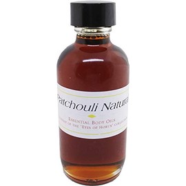 TCEShop Patchouli: Natural Scented Body Oil Fragrance [Regular Cap - Brown - 2 oz.] - ID#1072