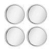 Ahimsa Stainless Steel Plates for Kids, 9" Polished Non Divided