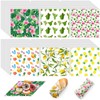 Reallnaive 960 Pcs Summer Theme Wax Paper Sheets 12 x