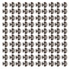 100 Sets Mushroom Rivets Round Head 10mm Electroplating Semicircle Alloy
