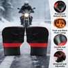 HKSICHENGKEJI Motorcycle Plush Handlebar Gloves Muffs Winter Windproof Thermal ATV