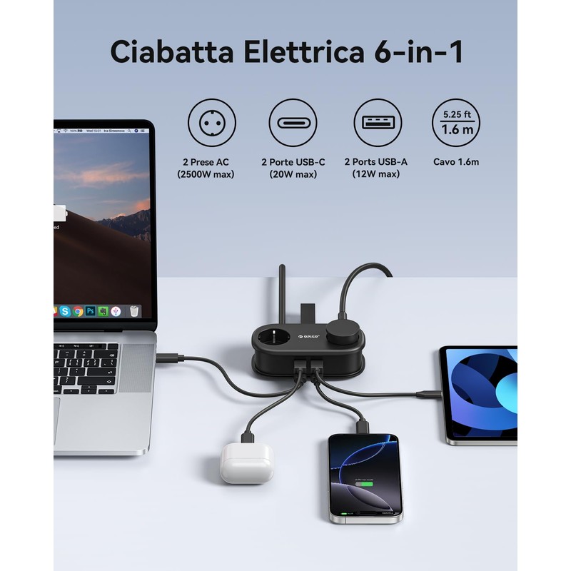 ORICO GaN Power Strip 65 W