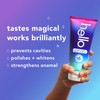 Hello Dragon Dazzle Blue Raspberry Kids Toothpaste, Fluoride Toothpaste, Ages