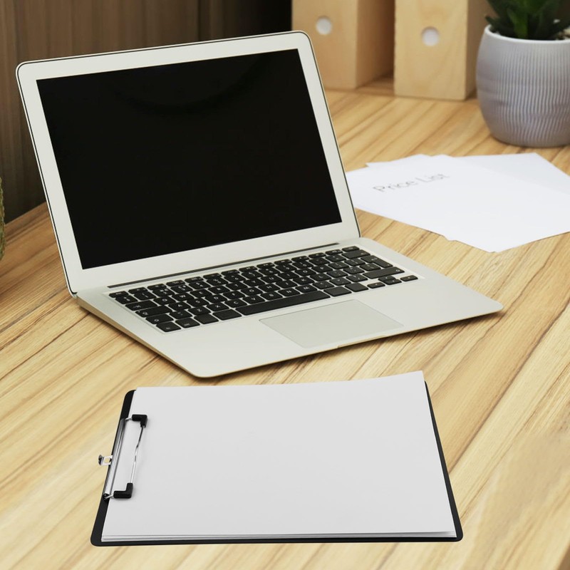 A4 Clip Board, Black Plastic Clipboard,Clip Boards Folder,Mini Plastic Writing