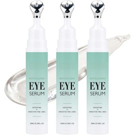 Suero debajo de los ojos con Roller Ball, hinchazón y bolsas (3pcs)