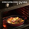 INSETFY Non-Stick Frying Pan/Skillet 11", 3QT Tagine Pan,Cast Aluminum Pans