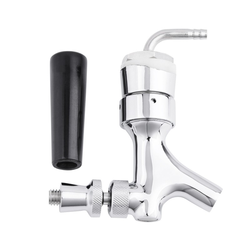 Beer Tap Faucet Draft Shank With Elbow 1-2/5''X3/16'' Brass Tube