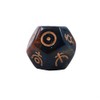 DollaTek 2 Sets 6pcs Multicolor 12 Sided Resin Dice Astrology