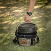Campingmoon 10 In Dutch Oven Bag, Heavy Duty Canvas Camping
