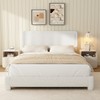 Twin Size Boucle Bed Frame, Upholstered Cloud Bed Frame, Platform