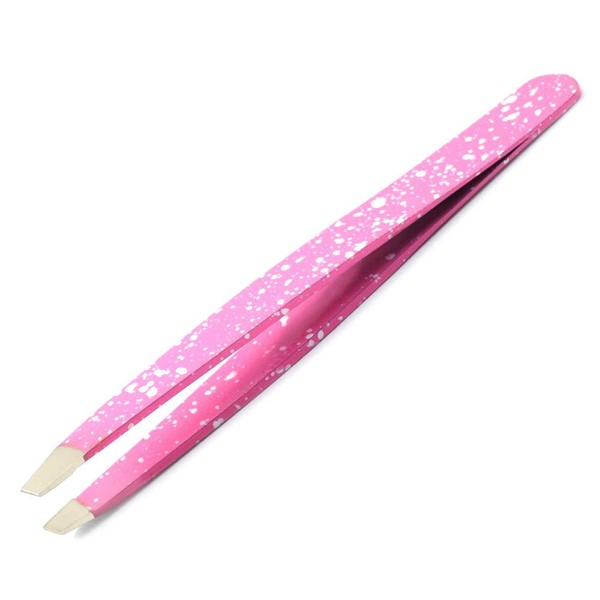 Professional Eyebrow Tweezers Men Hair Removal Slanted Trimming Pink Women