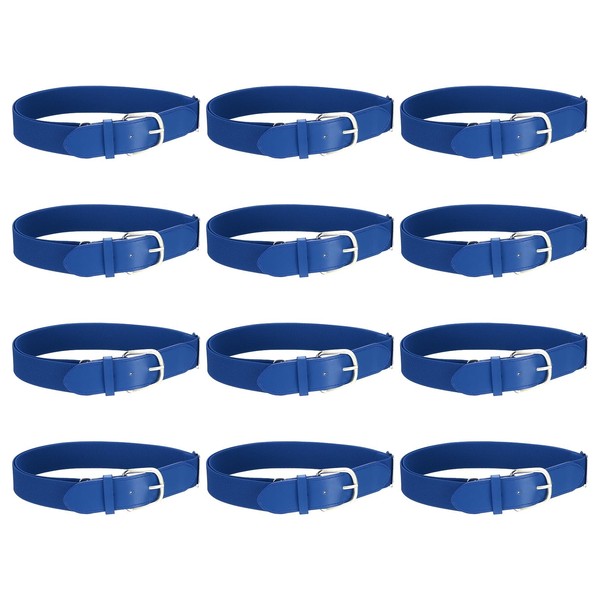 YELARXI Baseball Belt PU Leather Softball Belt, Adjustable Elastic Baseball