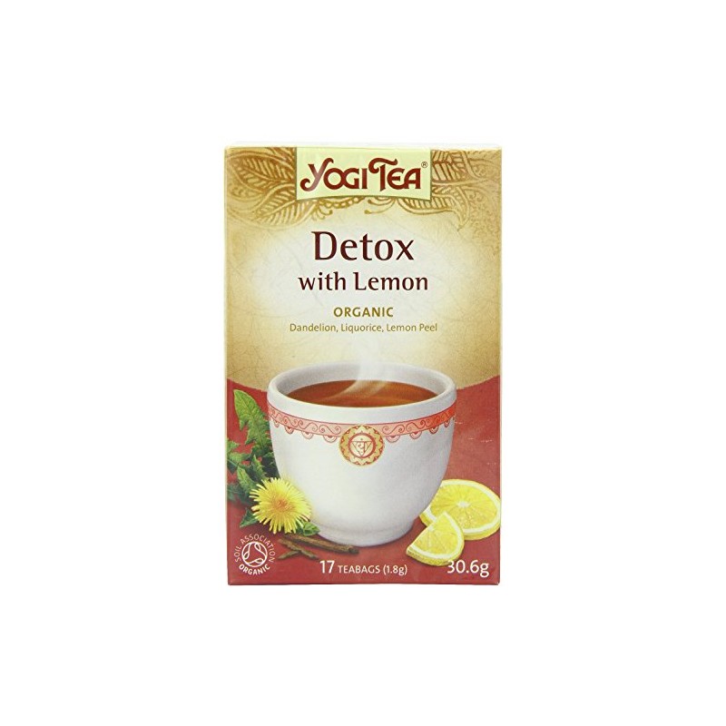 6 Pack of Yogi Tea Detox with Lemon Tea 17