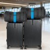 Pddgllut Luggage Connector Straps for Suitcases, Adjustable Travel Bungee for