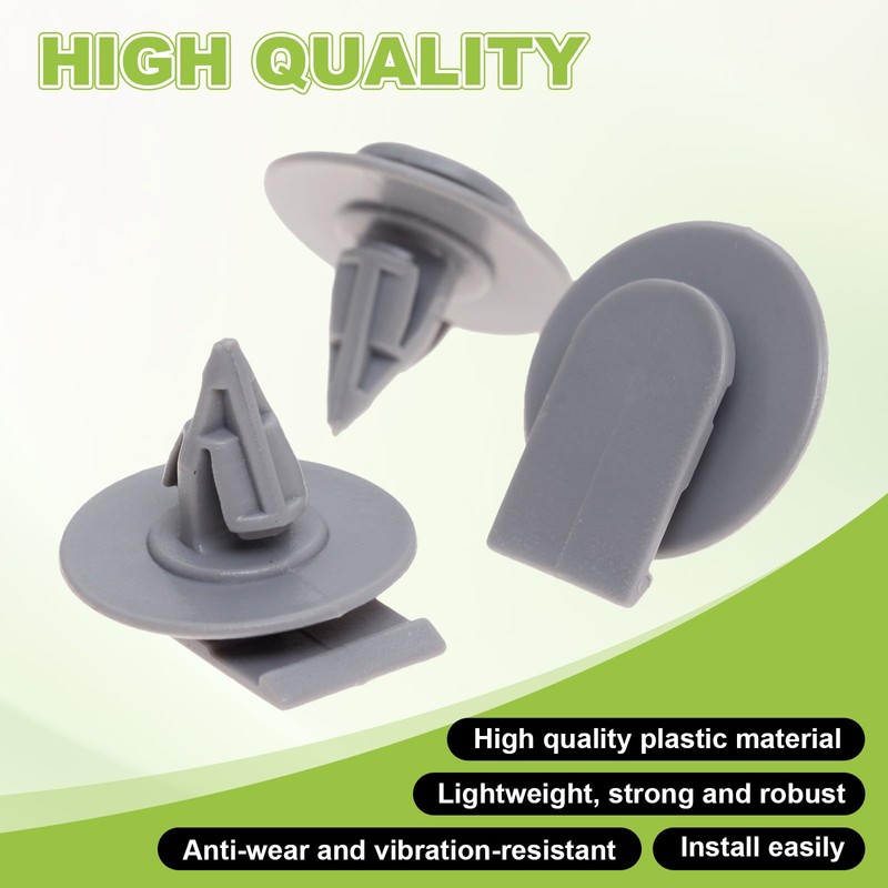 Mtsooning 40PCS Wheel Arch Trim Clips, Universal Auto Fixing Clips