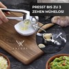 VALUXE Premium Garlic Press (Large and Solid)