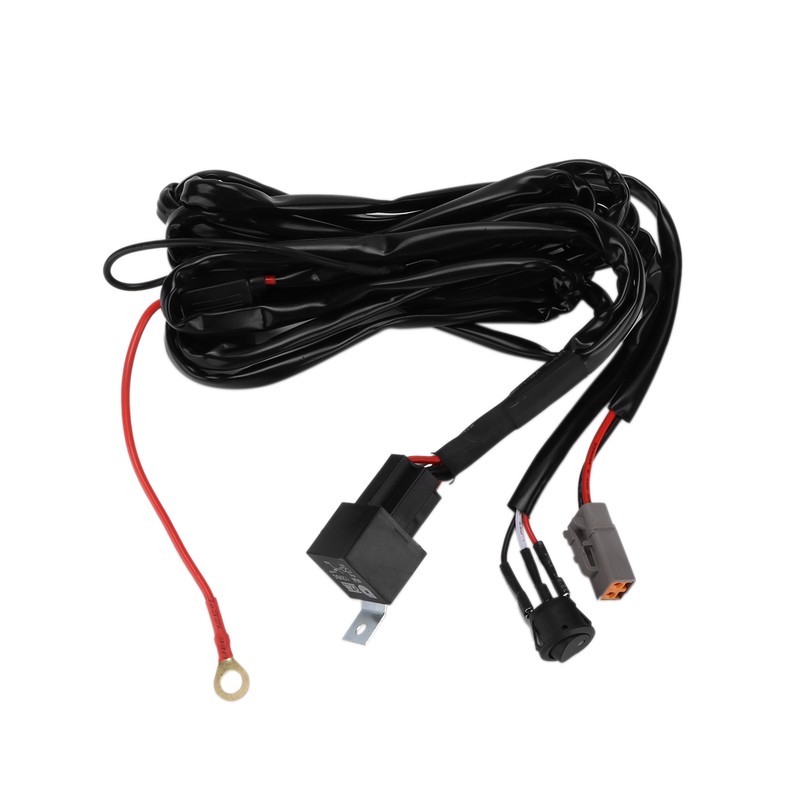 40A 12V Wiring Harness LED Spot Light Modification DT Interface