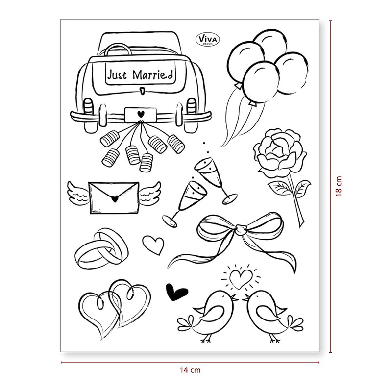 Viva Decor® Clear Stamps