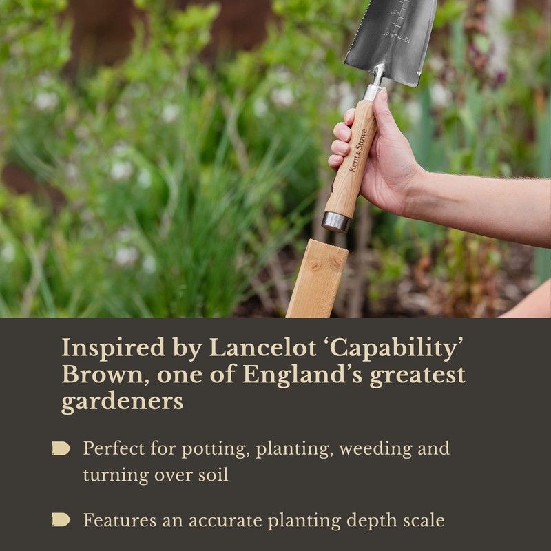 Kent & Stowe Capability Trowel, Compact and Multi-Functional Garden Trowel