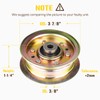 173437 Flat Idler Pulley Fit for AYP, Fit for Craftsman,