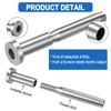 CKE 20 Pack 3/16" Invisible Cable Railing Kit, Invisible Receiver