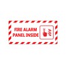 Fire Alarm Panel Inside Stickers Decals for Home Business Safety