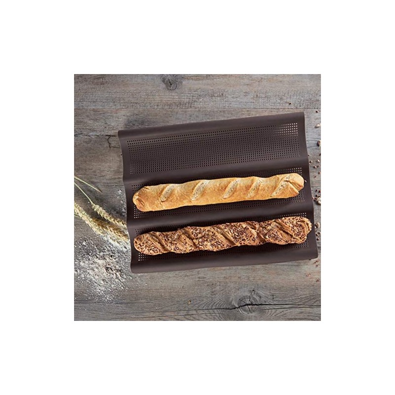 Lurch "Flexiform Baguette, Brown, 3-Piece