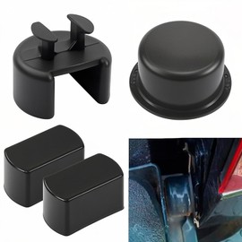 4PCS Tailgate Bushing Kit,Tail Gate Hinge Inserts Compatible with Dodge Ram/Ford F-Series/Lincoln Models,ABS Painted Door Mount Hinges Automotive Interior Accessories