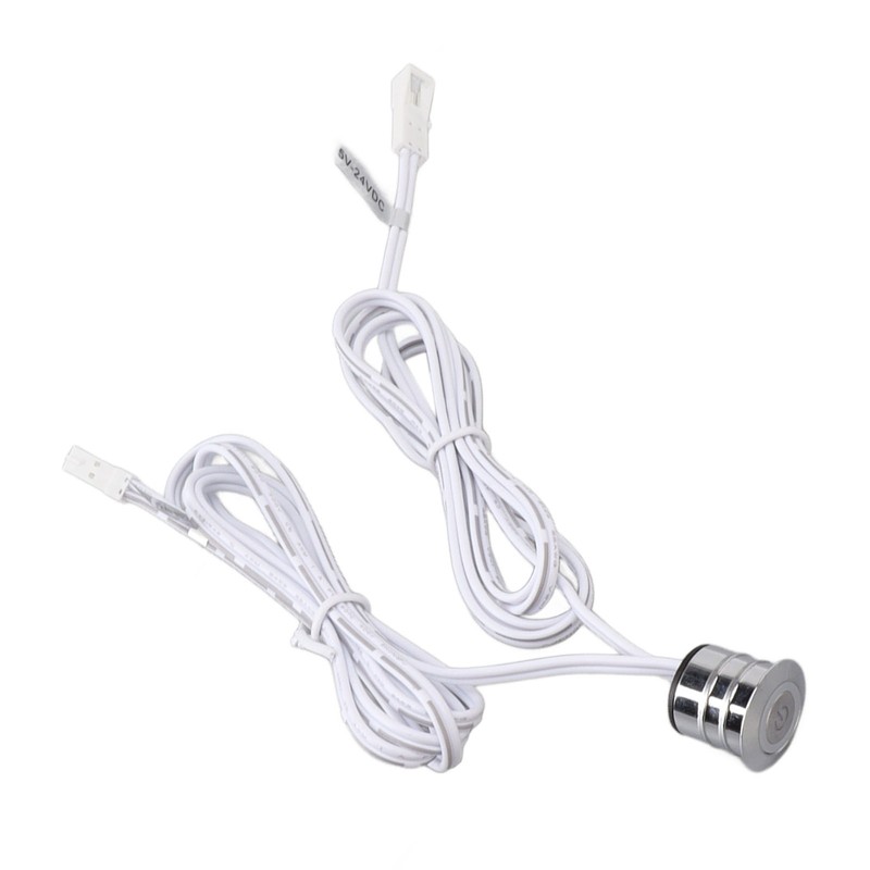 Blue LED Touch Switch Embedded Installation Heat Dissipation Touch Switch