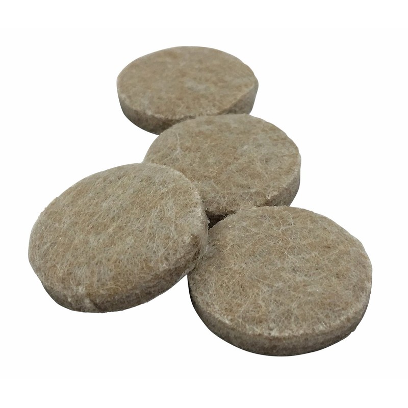 Shepherd Hardware 9921 4-Inch Heavy Duty Self-Adhesive Felt Furniture Pads,