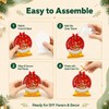 30 Pack Merry Christmas Candy Domes Holder Cards, Xmas Candy