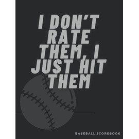 Baseball Scorebook: Simple Baseball Journal Notebook for Coaches and Baseball Players to Improve Performance/Track your Team