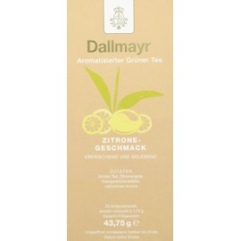 Dallmayr Tea Infusion Bag Green Tea Lemon 43.75 g