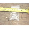 Reproduction Door Side Curtain Release Knob Bezel, New Pair. 53-55