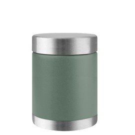 Tempercraft 15oz Vacuum Insulated Food Container, Stainless Steel, Double-Walled, Hot/Cold Storage Lunch Thermos Jar for School, Camping, Sports (River-Blank)