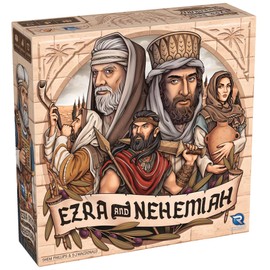 Renegade Game Studios: Ezra & Nehemiah - Strategy Board Game, Rebuild The Great City of Jerusalem, Card-Driven Game, Ages 13+, 1-4 Players, 120 Min