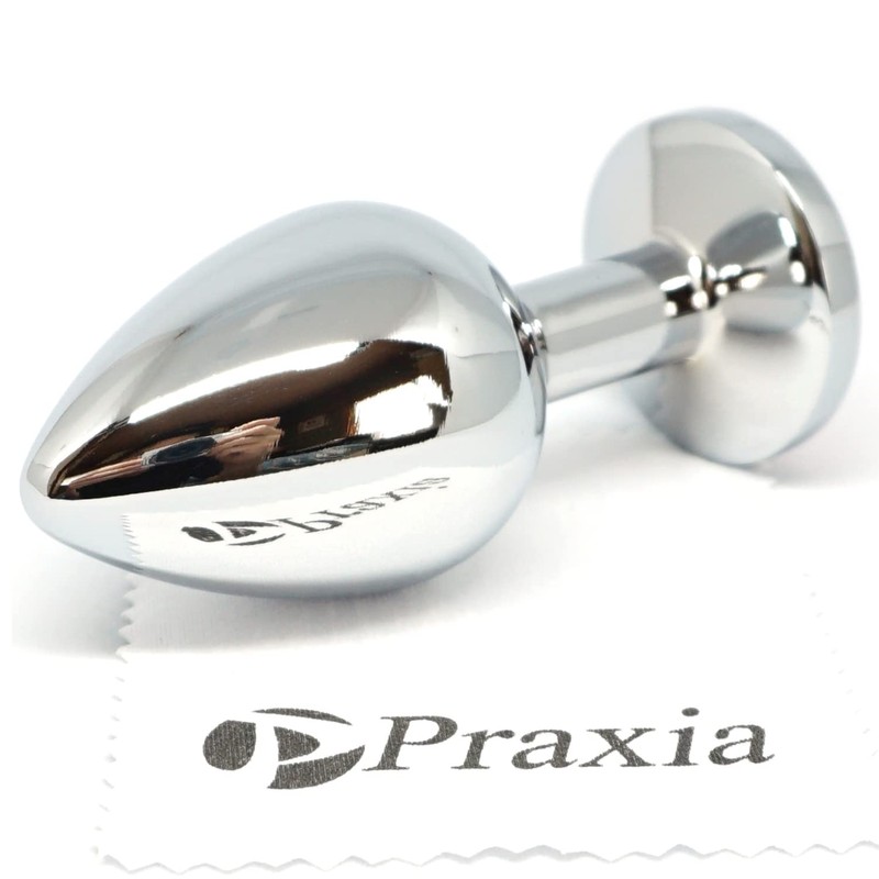 Praxia Jewelry, Plug, Size L, Maximum Diameter 1.6 inches (4.0
