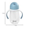 BEABA BEABA Straw Sippy Cup, Sippy Cup with Removable Handles,