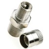 2X 1/8" BSP BSPT Schrader Tank Valve 25MM Wheel AIR
