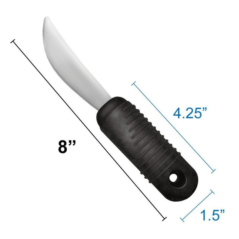 Rehabilitation Advantage Easy Grip Rocker Knife with Weighted Built-up Handle