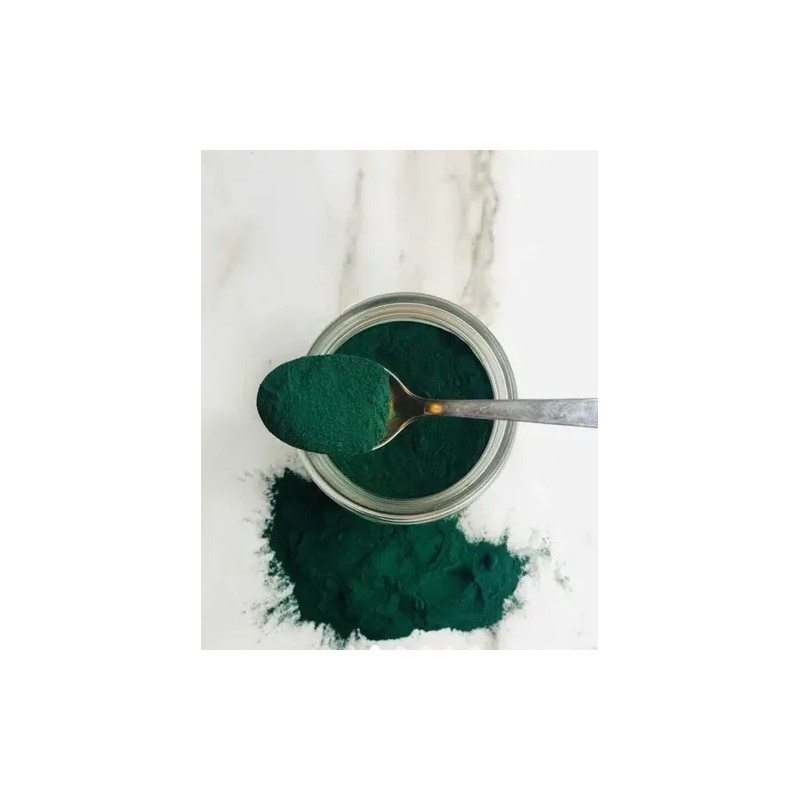 Alga Espirulina (500 Gr) Y Espirulina Azul (100 Gr) 2-pack