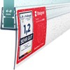 Steigner shower gasket, glass thickness 3.5/4/5 mm, straight, PVC (polyvinyl