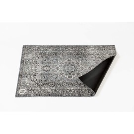 DRUMnBASE Vintage Persian Style Stage Rug VP130-GRY Grey 4.26' X 3'