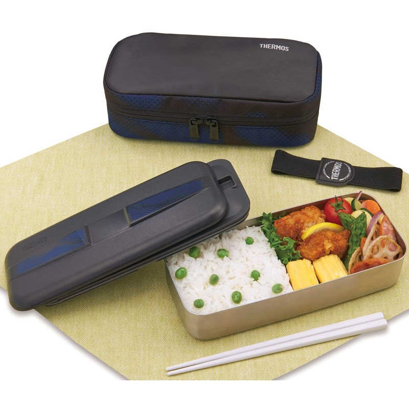 Thermos DSD-703 BK-PT Stainless Steel Fresh Lunch Box, 23.7 fl